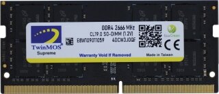 TwinMOS MDD44GB2666N 4 GB 2666 MHz DDR4 Ram kullananlar yorumlar